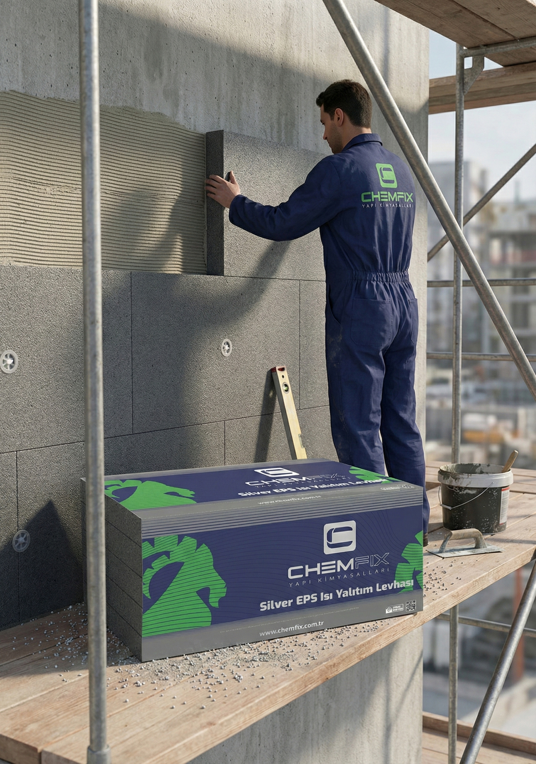 SILVER EPS ISI YALITIM LEVHASI Uygulama Görseli